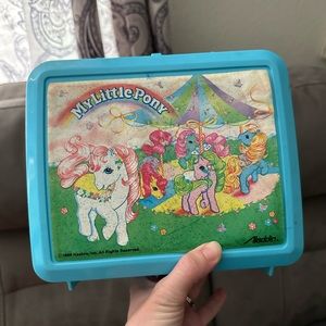 Vintage my little pony lunchbox